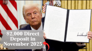 $2,000 Direct Deposit for US Citizens in November 2025 – Eligibility & Payment Rules